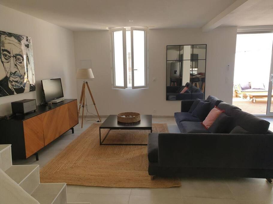 Maison De Ville Standing Proche Mer Florensac Bagian luar foto